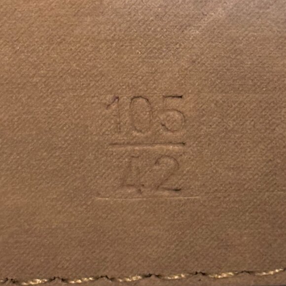 FABRIKA LEATHER BELT  (SUEDE) - COFFEE - HOLES ARE FROM 31-35 INCHES - NWT *read - Picture 4 of 9